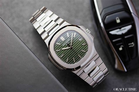 patek philippe nautilus mens watch item no 5711-1a|Patek Philippe Nautilus full diamond.